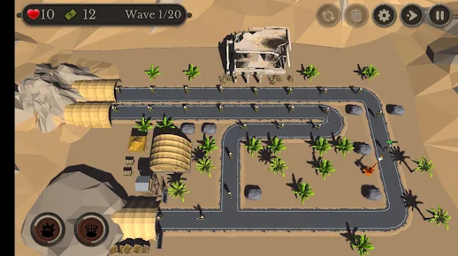 War Strategy 3D Tower Defense Hack Apk Download v0.0.6 screenshot 1