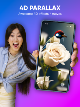 4D Parallax 4K Live Wallpaper apk free download v1.0.0 screenshot 1