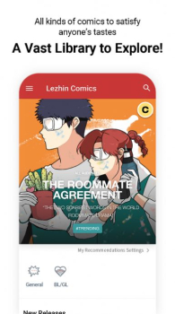 Lezhin Comics app hack download v2023.9.1 screenshot 2