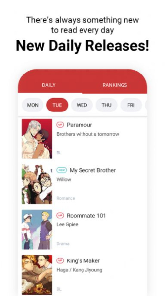 Lezhin Comics app hack download