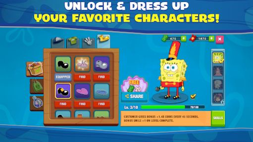 SpongeBob Krusty Cook-Off mod apk happymod download v5.4.4 screenshot 4