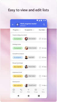 Microsoft Lists download for android v1.0.41 screenshot 1