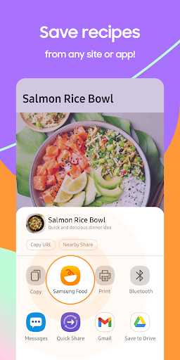 Samsung Food Meal Planning apk download free