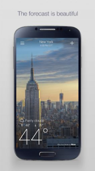Yahoo Weather app free download for android v1.44.0 screenshot 1