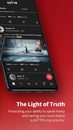 GETTR social media app download for android