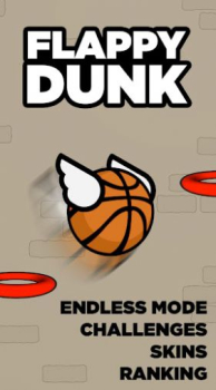 Flappy Dunk apk mod download no ads v2.3.2 screenshot 1