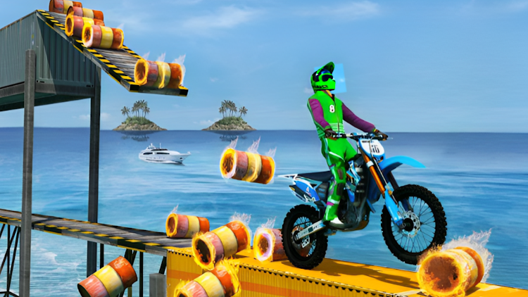 Ramp Bike Moto Stunt Racer apk DownloadͼƬ1