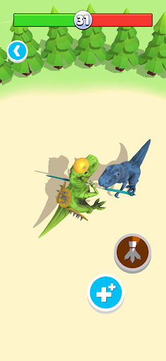 Dino World Merge & Fight mod apk unlimited money and gems