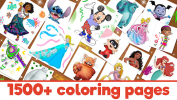 Disney Coloring World mod apk happymod download v15.1.0 screenshot 5