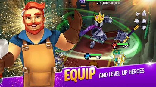 Shop Titans RPG Idle Tycoon Mod Apk Download v14.3.1 screenshot 1