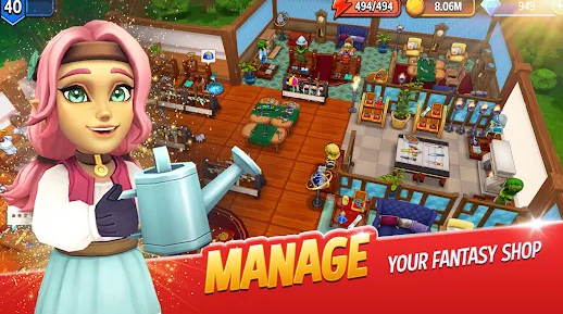 Shop Titans RPG Idle Tycoon Mod Apk DownloadͼƬ1