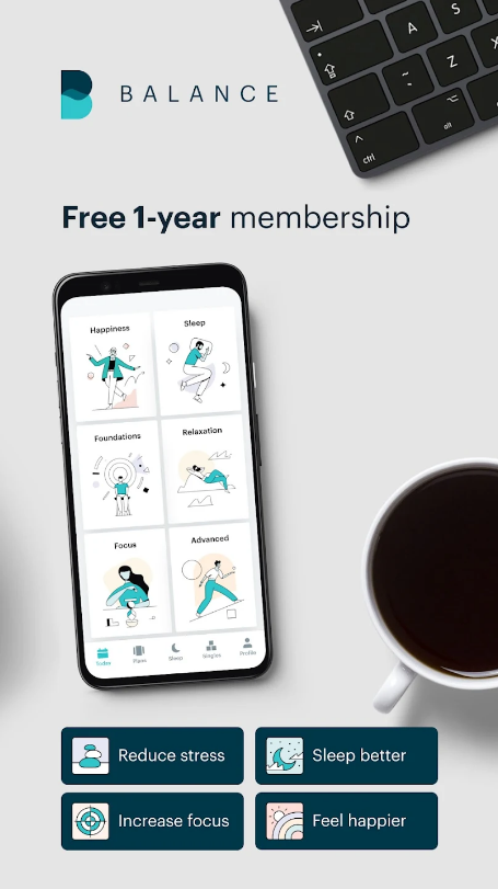 Balance Meditation Sleep App Free DownloadͼƬ1