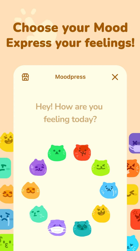 Moodpress Mood Diary Tracker App Download for AndroidͼƬ1