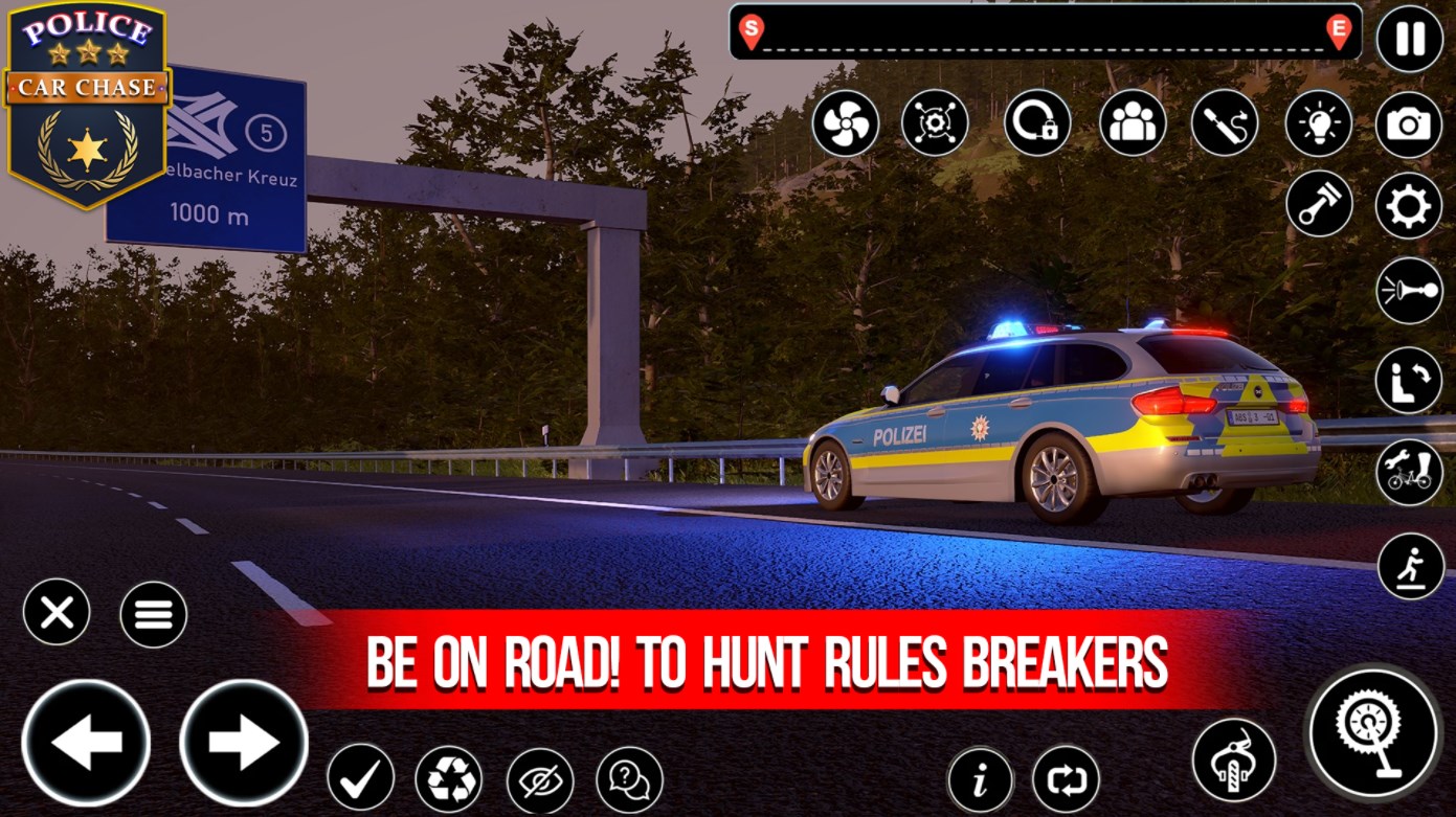 US Police Car Chase Sim Game apk download