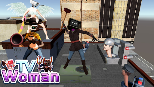 TV Woman Toilet Monster Battle apk no ads downlaod