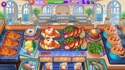 Cooking Crush Cooking Game Mod Apk Free Download v2.2.0 screenshot 3