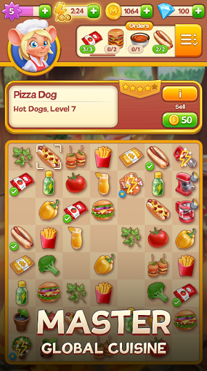 Merge Inn Tasty Match Puzzle Mod Apk Latest Version