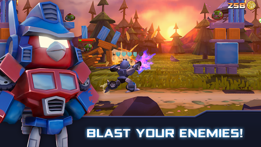 Angry Birds Transformers mod apk all characters unlocked unlimited money v2.25.0 screenshot 1