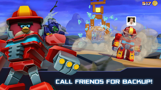 Angry Birds Transformers mod apk all characters unlocked unlimited money v2.25.0 screenshot 2