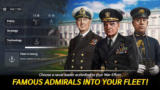 Warship Fleet Command with unlimited gems and coins