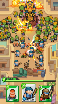 Zombie City Attack Army apk for Android download v1.0.2 screenshot 2