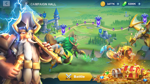 Idle War Legendary Heroes hack mod apk unlimited money and gems v1.0.59 screenshot 2