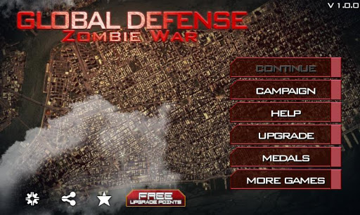 download game Global Defense Zombie War mod apk