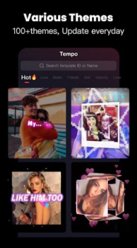 Tempo Music Video Maker mod apk premium unlocked v4.22.0 screenshot 5
