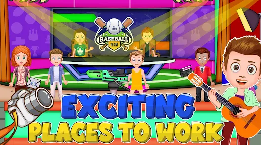 My Family Town City Office Apk Download for Android v0.1 screenshot 1