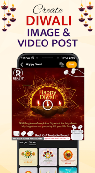 Diwali Poster & Video Maker app download latest version v1.0.72 screenshot 4