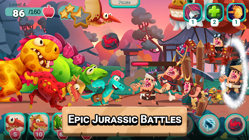 Dino Bash Travel Through Time mod apk unlimited everything v2.5.21 screenshot 2