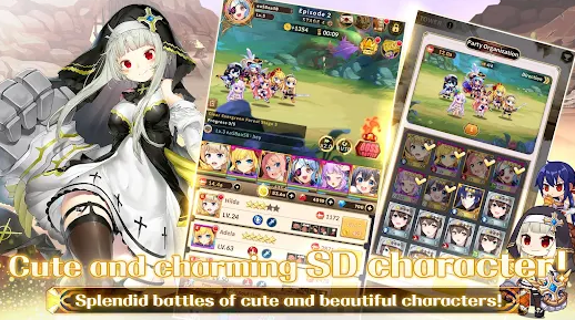 Merge Girls Idle RPG Mod Apk Latest Version v1.58.4 screenshot 2