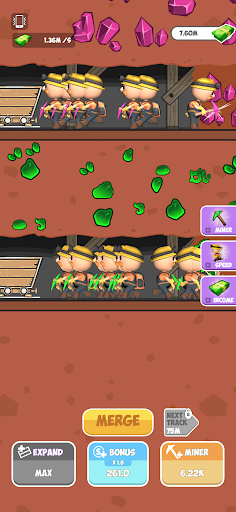 Miner Clickers Gold & Gem mod apk download