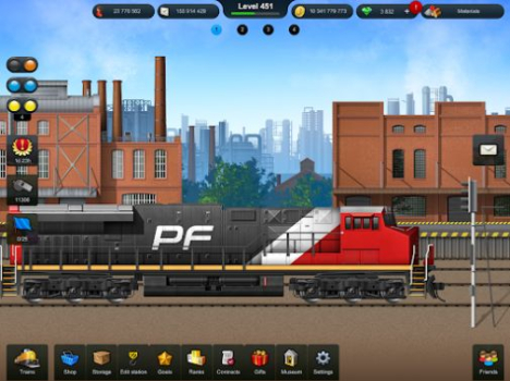 Train Station Railroad Tycoon mod apk (unlimited money and gems) v1.0.84 screenshot 1