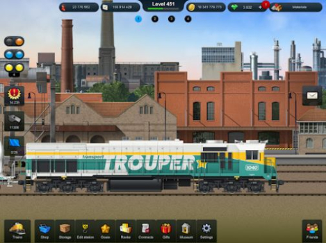 Train Station Railroad Tycoon mod apk (unlimited money and gems) v1.0.84 screenshot 2