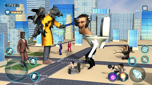 Toilet Rope Monster Game 3D mod apk download