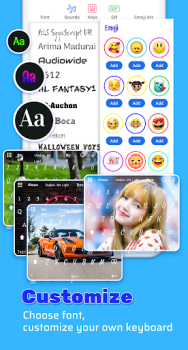 Fonts Keyboard & Emoji no root mod apk download v1.6.7 screenshot 3