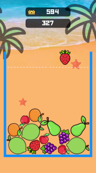 Watermelon Drop Merge Fruits Apk Free Download v1.5 screenshot 4