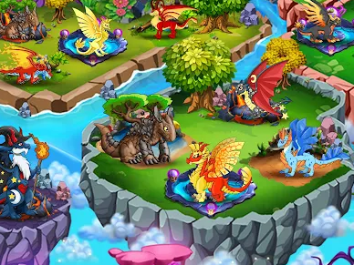 DRAGON VILLAGE city sim mania Mod Apk Unlimited Money And Gems Download