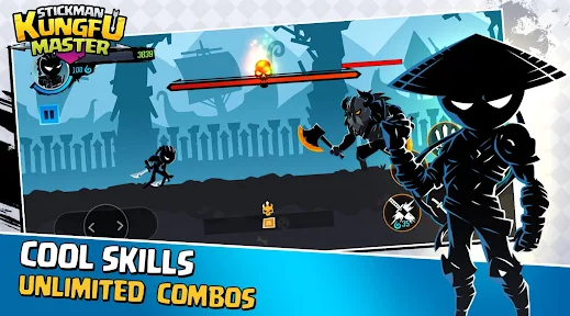Stickman KungFu Master Mod Apk Unlimited Everything Download