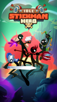 Idle Stickman Heroes Monster Mod Apk Latest Version v1.0.28 screenshot 3
