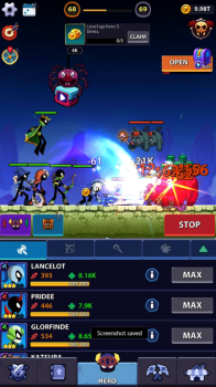 Idle Stickman Heroes Monster Mod Apk Latest Version v1.0.28 screenshot 4
