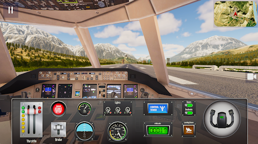 Airplane Pro Flight Simulator Apk Download for Android v1.08 screenshot 2