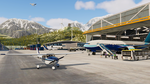 Airplane Pro Flight Simulator Apk Download for Android v1.08 screenshot 4