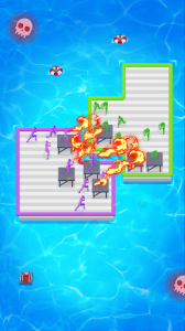 Raft Defense Crazy War 3D apk download v2.1.17 screenshot 2