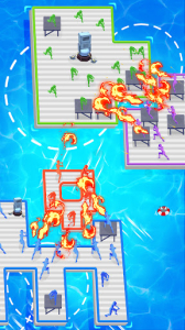 Raft Defense Crazy War 3D apk download v2.1.17 screenshot 4