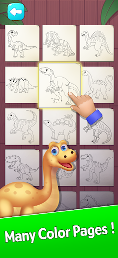 Dino Coloring & Drawing Book apk download