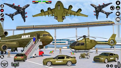 Army Transport Truck Game apk download v215 screenshot 1