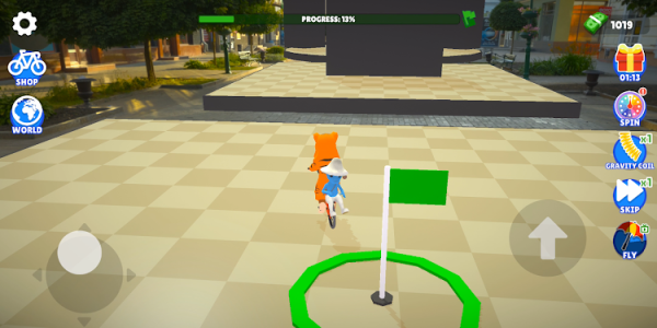 Blocky Parkour Bike Challenge apk Download
