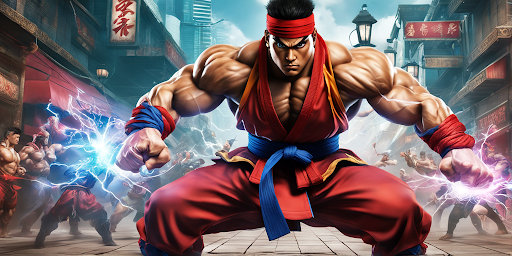 Street Fighting Karate Fighter apk download for android v0.7 screenshot 1